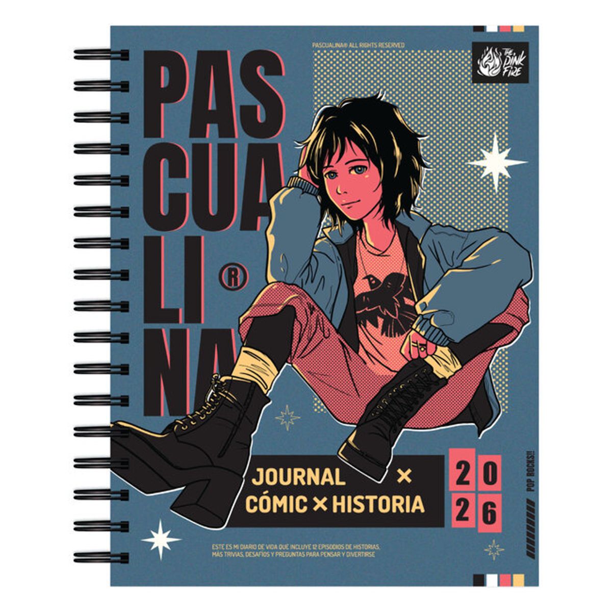 THE PINKFIRE - Agenda 2026 - Pascualina - Pop Rocks - Anillada