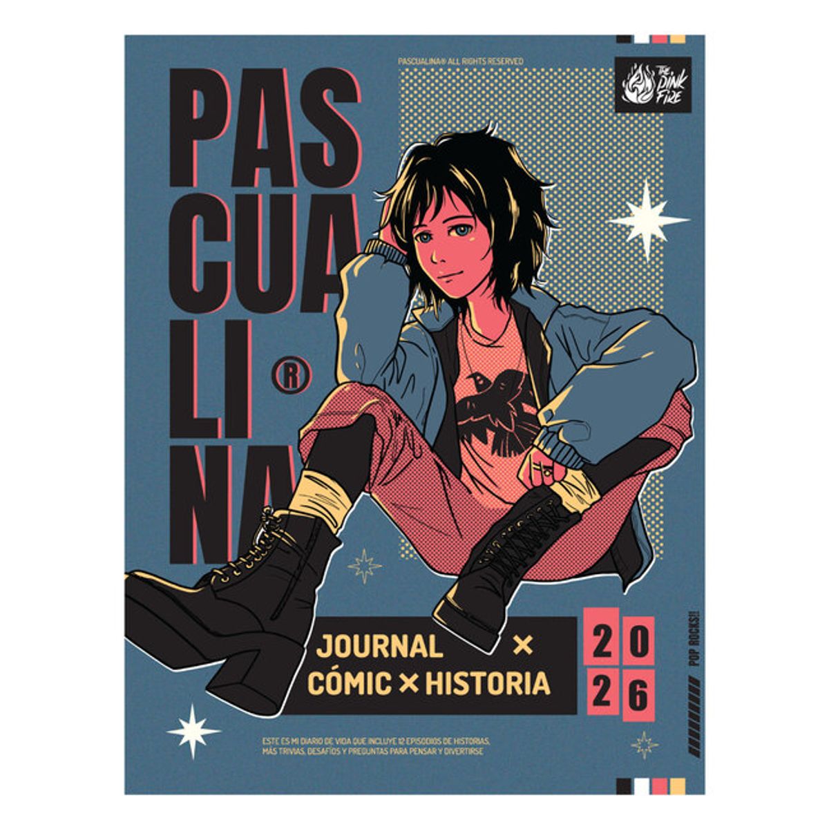 THE PINKFIRE - Agenda 2026 - Pascualina - Pop Rocks - Anillada