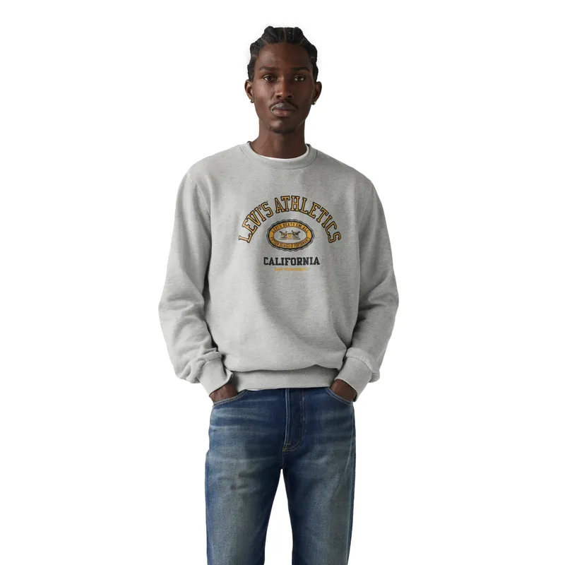 LEVIS - Polerón Hombre Standard Graphic Gris Levis