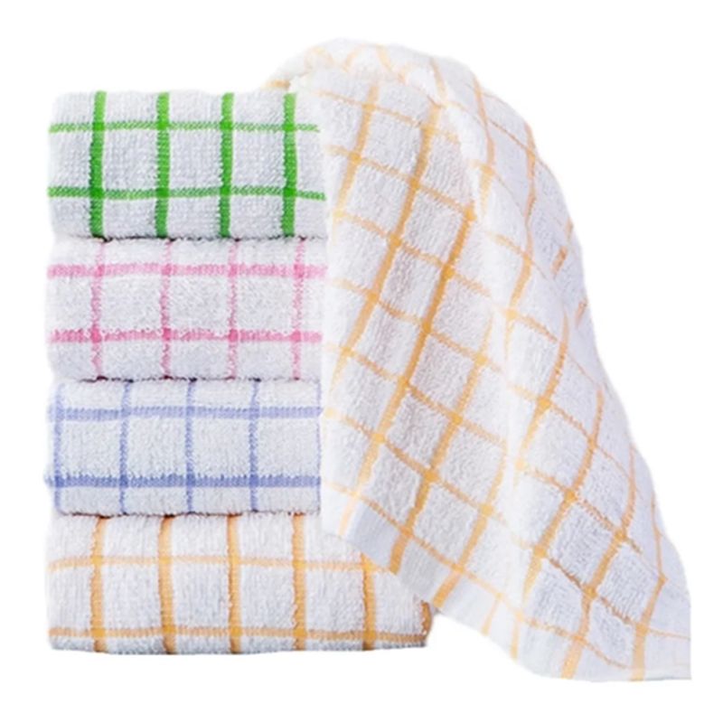 GENERICO - Set 12 Paños de Cocina Toallas Gruesas 85g BL-01
