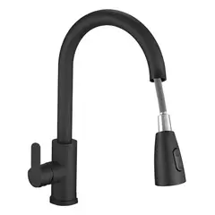 GENERICO - Grifo Llave Lavaplatos Monomando Cocina Extensible Flexible