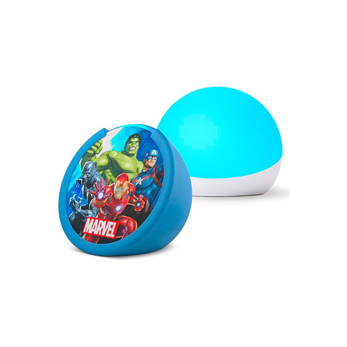 AMAZON - Parlante Inteligente Amazon Echo Pop Kids Marvels Avengers