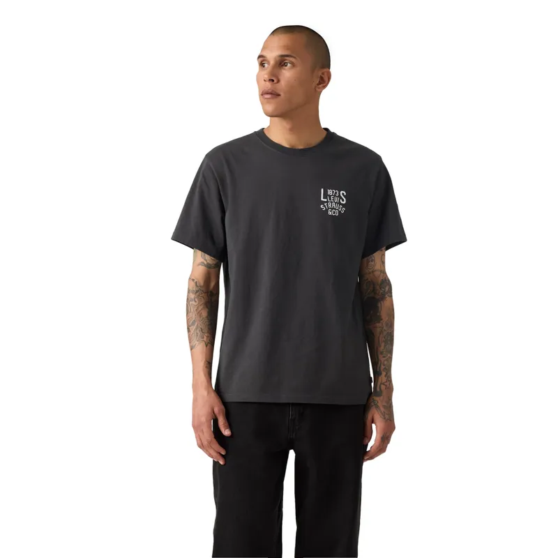 LEVIS - Polera Hombre Ss Relaxed Fit Tee Gris Levis