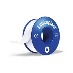 GENERICO - Leukoplast 25cm X 5m Blanca Cinta Adhesiva Quirúrgica