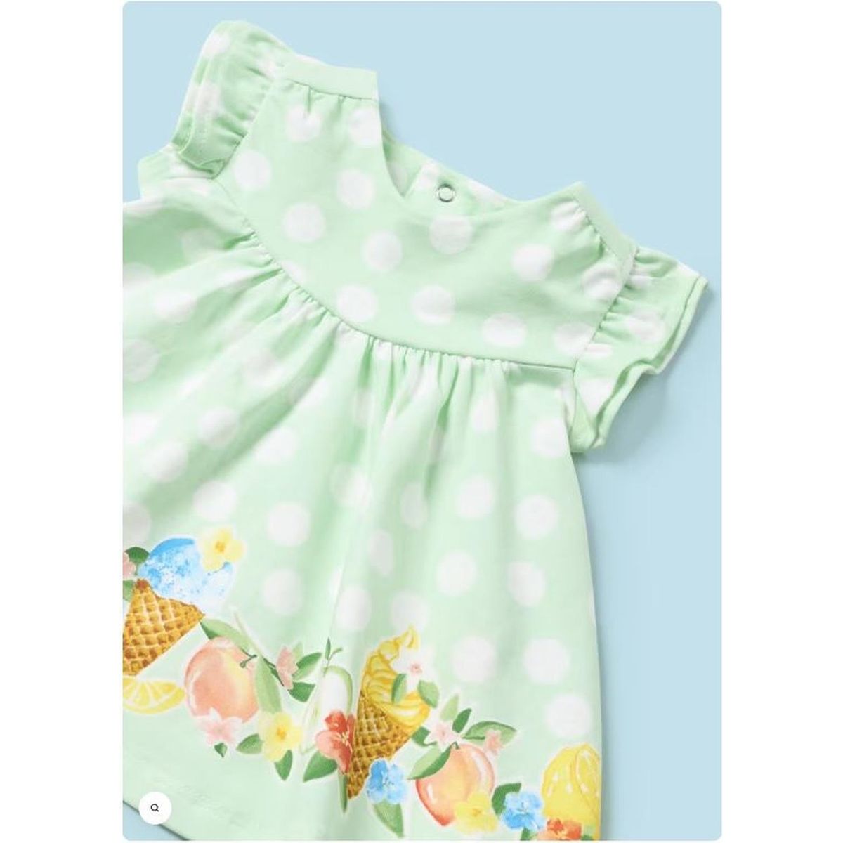 MAYORAL - Vestido estampado recien nacida