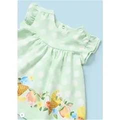 MAYORAL - Vestido estampado recien nacida