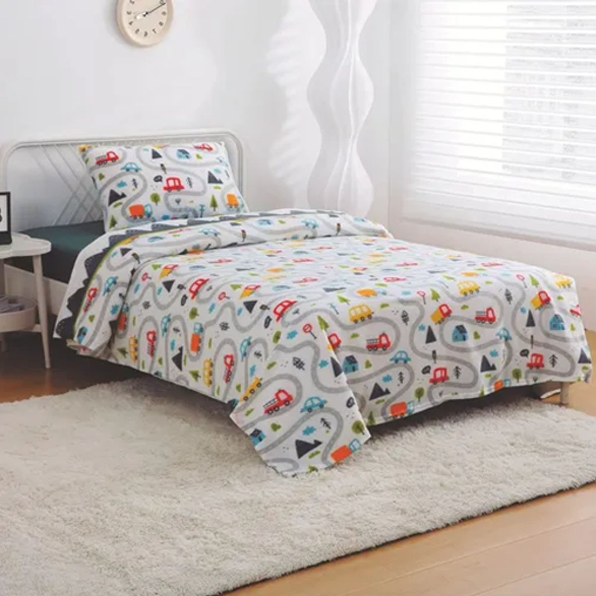 GENERICO - Sabana polar infantil autos 15 plazas doral