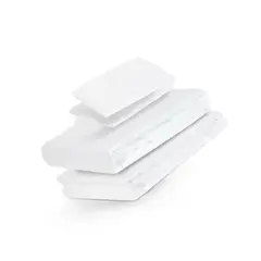 GENERICO - Sabanas bambu premium super king hypnos color blanco