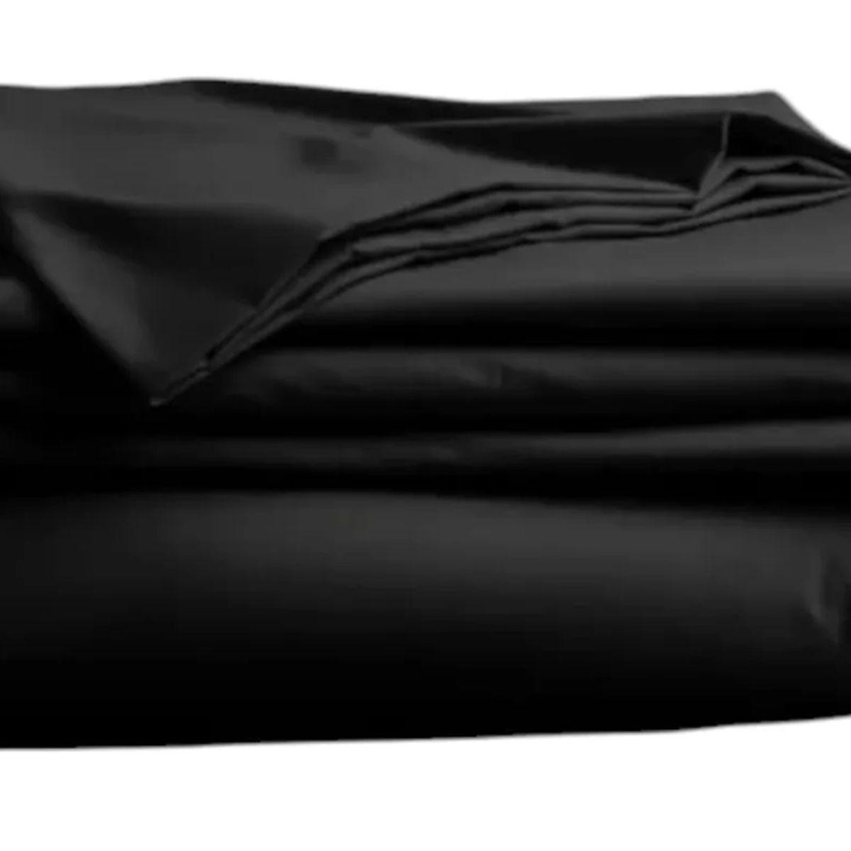GENERICO - Juego sabanas 1 plaza 90x190 color negro