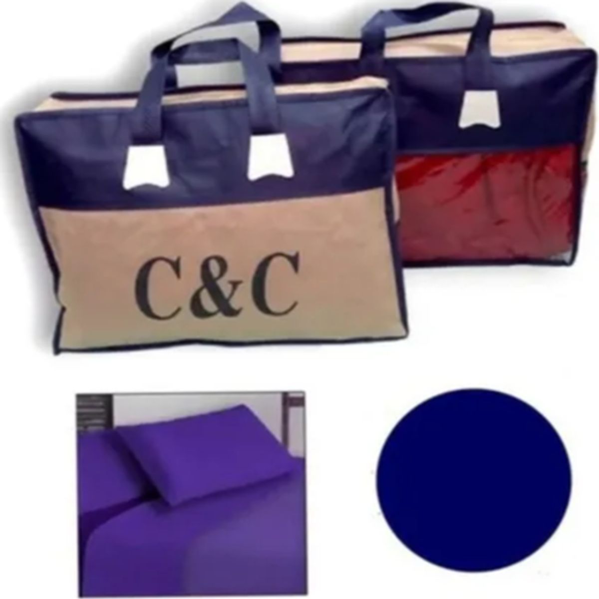 GENERICO - Juego sabanas polar cyc 2 plazas varios colores