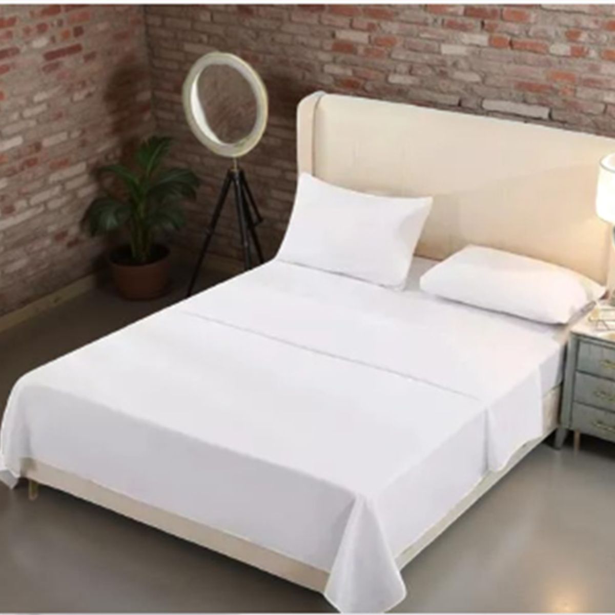 GENERICO - Sabanas 2 plazas 200 hilos 4 piezas