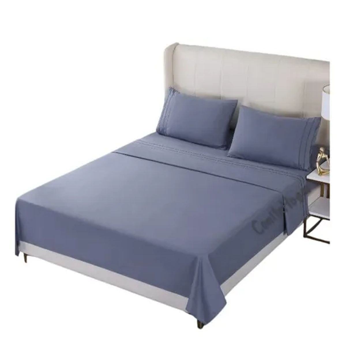 GENERICO - Juego sabanas 2 plazas algodon