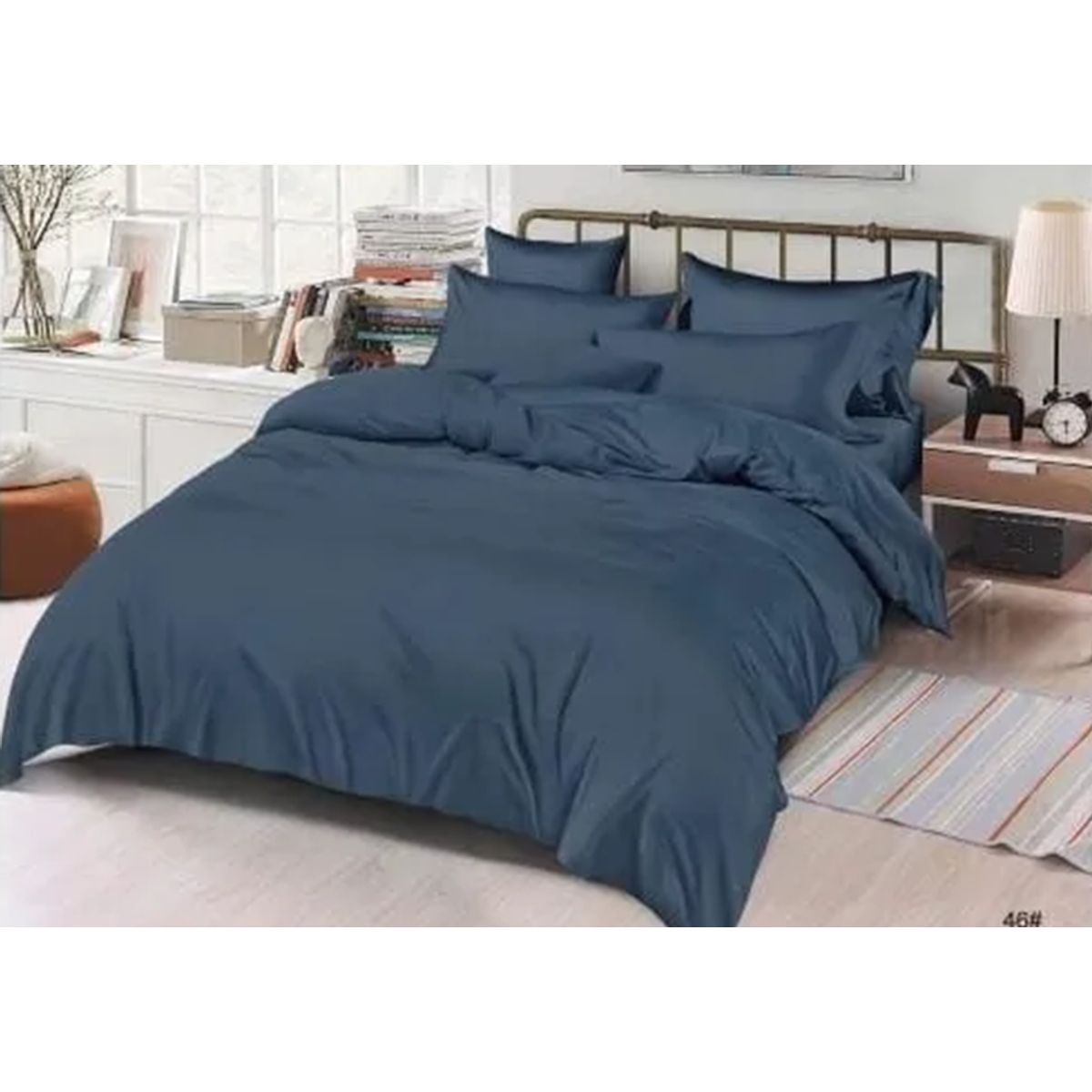 GENERICO - Sabanas verano unicolor algodon poliéster 2 plazas