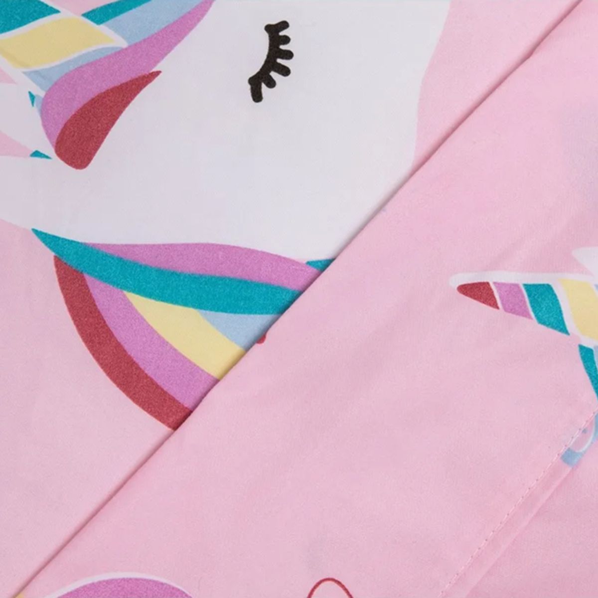 GENERICO - Sabanas infantiles 15 plaza + funda unicornio