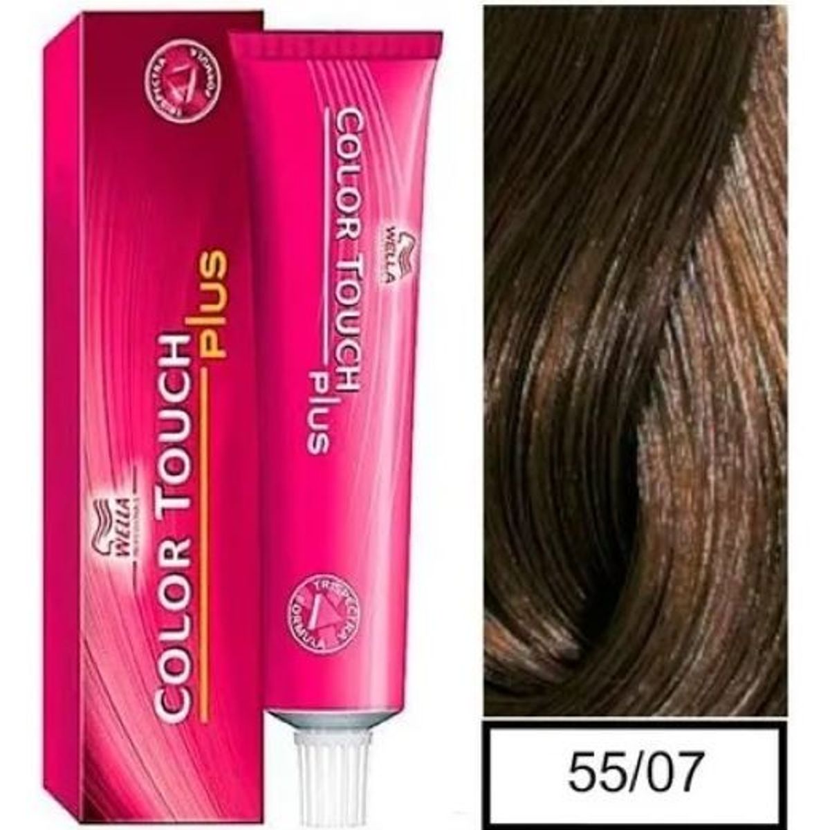 WELLA - Tinte Wella Color Touch 55.07 Castaño Claro Int Natural Marron 62ml
