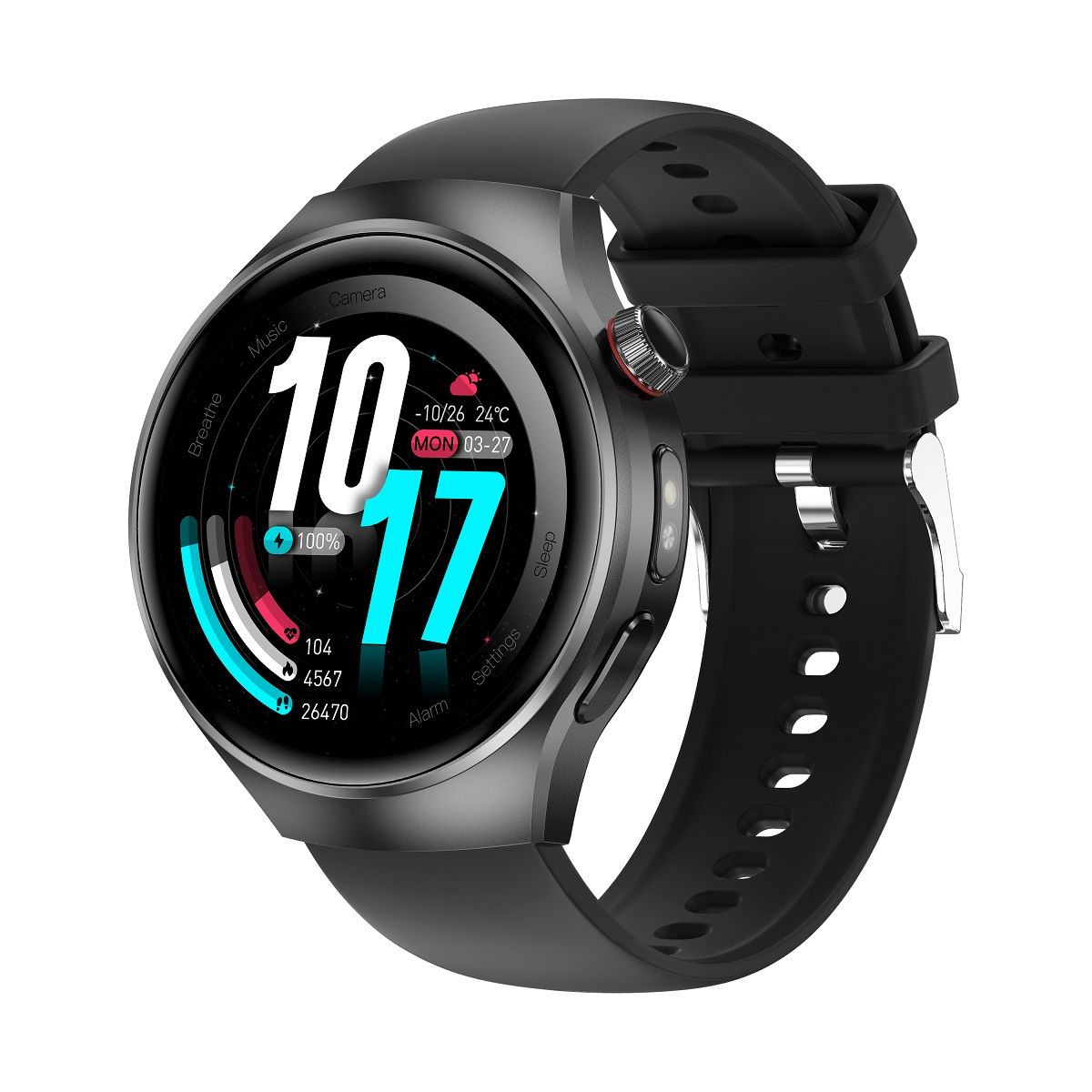 GENERICO - Reloj Inteligente Llamadas Bluetooth Monitoreo Salud Resistencia IP67