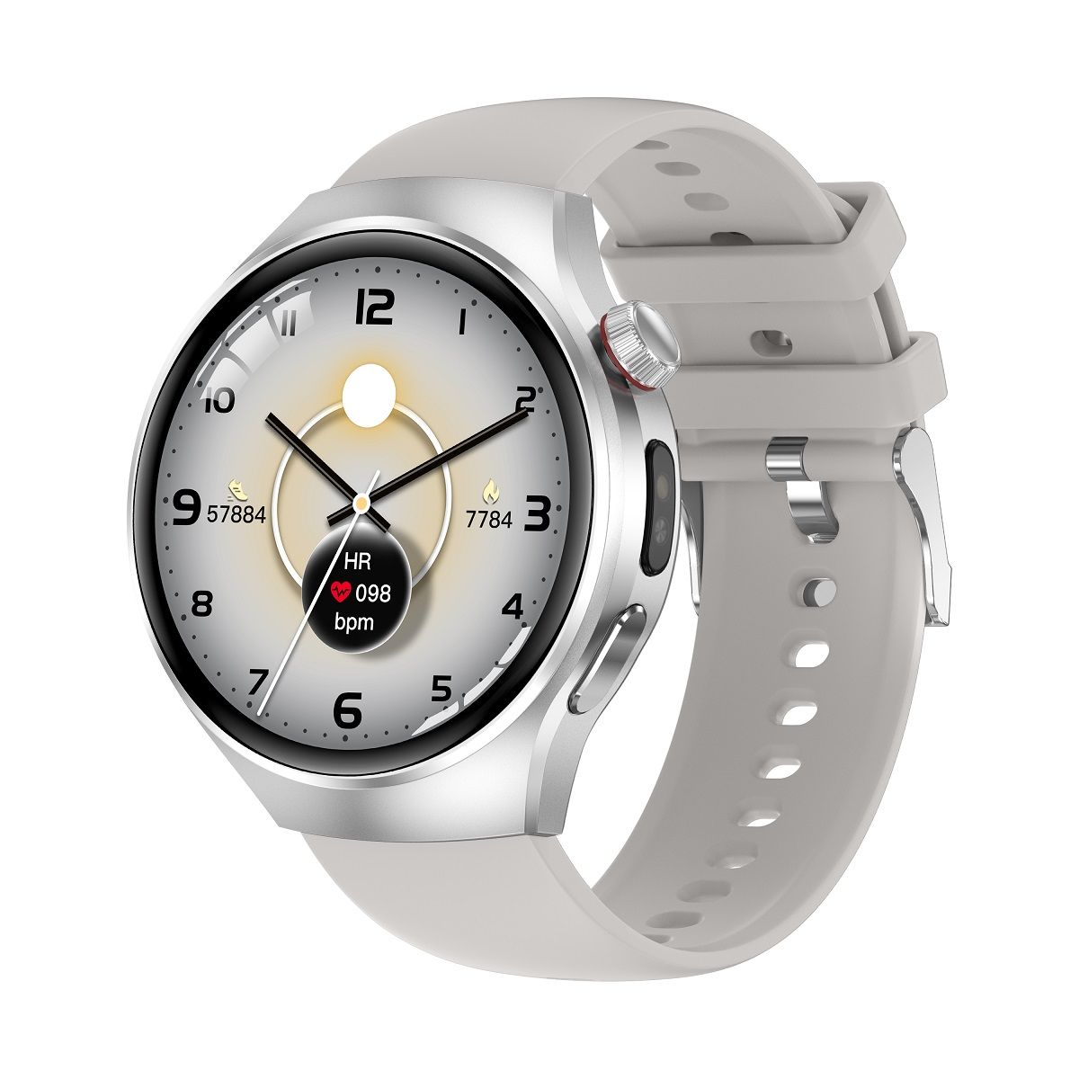 STARTECHOFFICE - Reloj Inteligente Smartwatch Bluetooth Monitor de Salud y Deporte Compatible IOS Android IP68