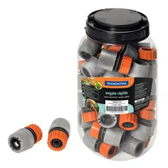 TRAMONTINA - Acople Rapido Manguera 1/2" Pote 40 unidades