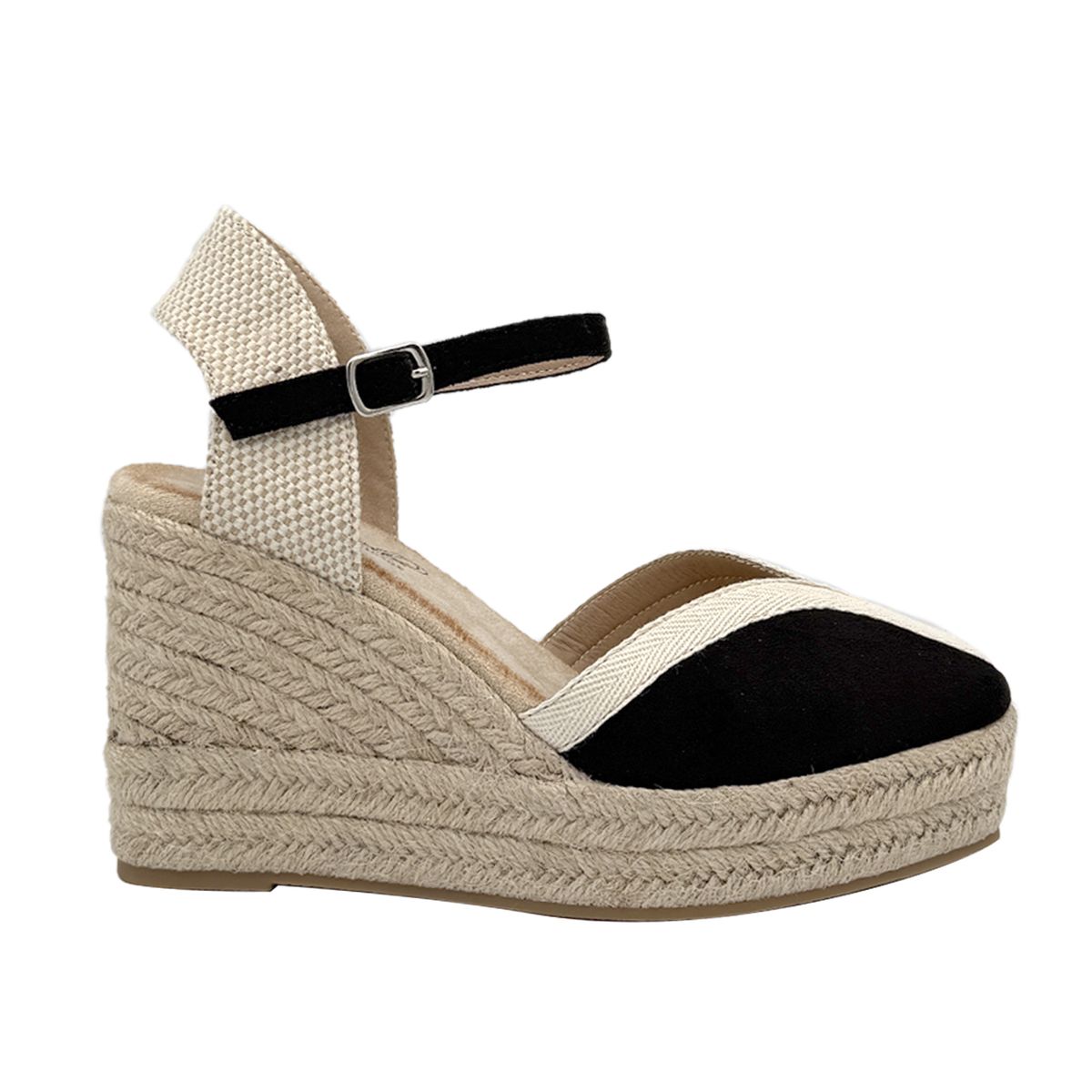 DINASTELLA - Sandalia para mujer Negro Danicolle