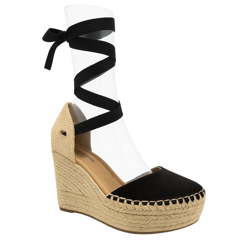 DINASTELLA - Sandalia para mujer Negro Danicolle
