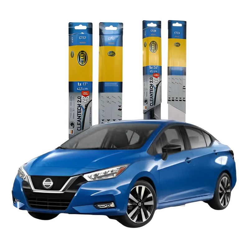 HELLA - Kit Plumillas Hella 26 Y 17 Nissan Versa 2020-2023