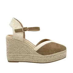 DINASTELLA - Sandalia para mujer Café Danicolle