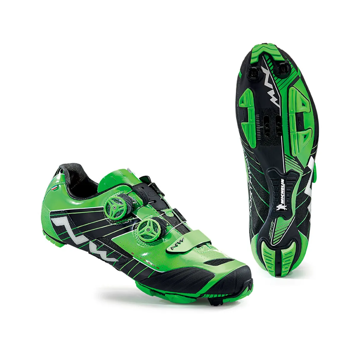 360 - Zapatillas Ciclismo Mtb XC Northwave® Extreme XC Hyperlight Green