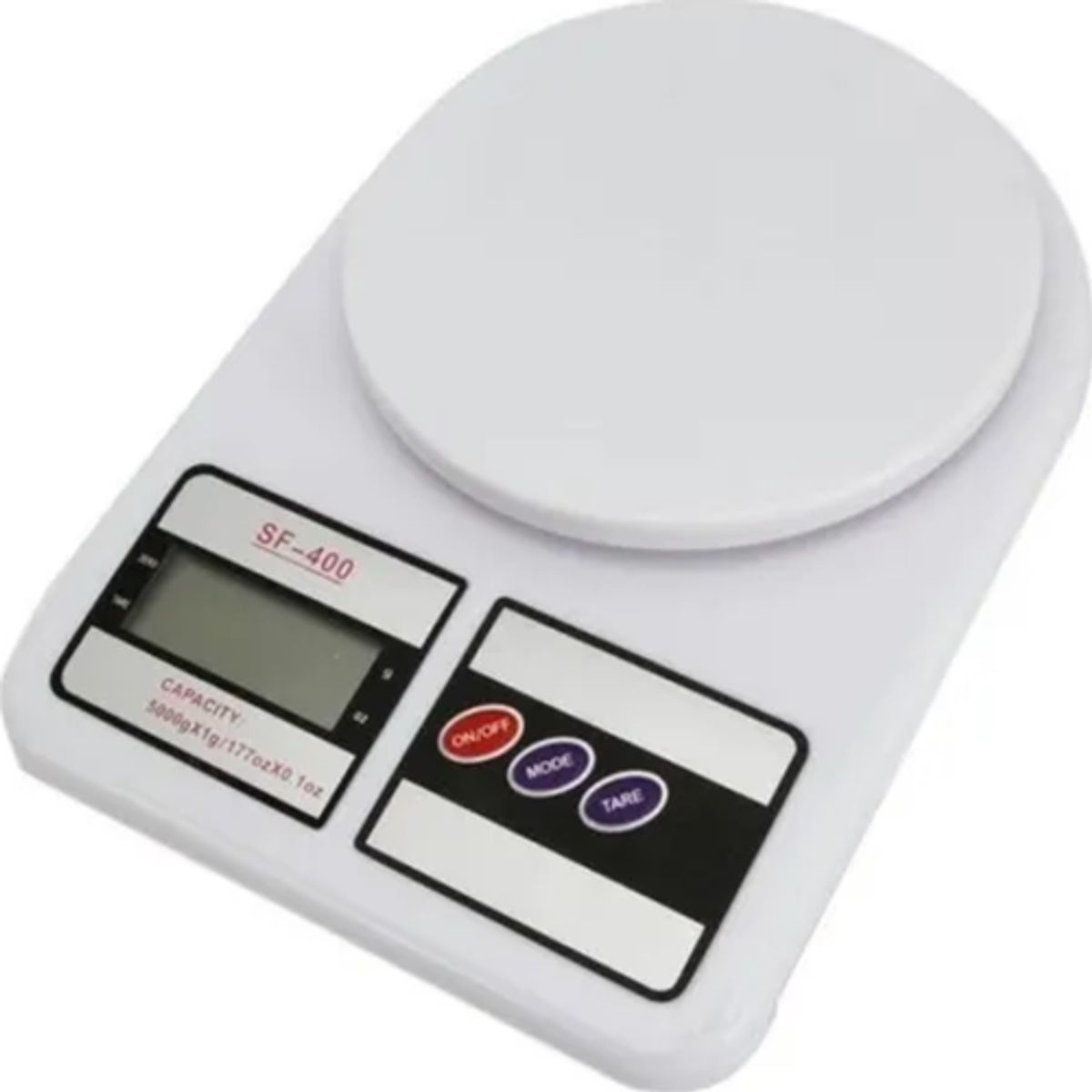 GENERICO - Balanza cocina digital SQ sf-400 10kg color blanco