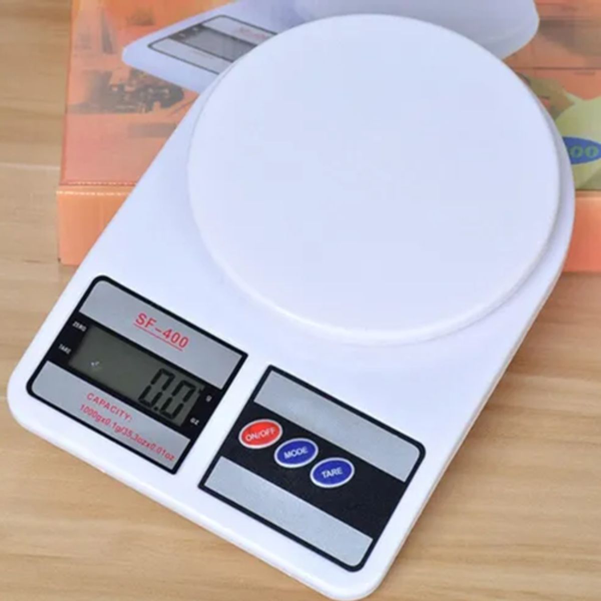 GENERICO - Balanza cocina digital 10kg color blanco