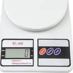 GENERICO - Balanza cocina digital SF-400 color blanco