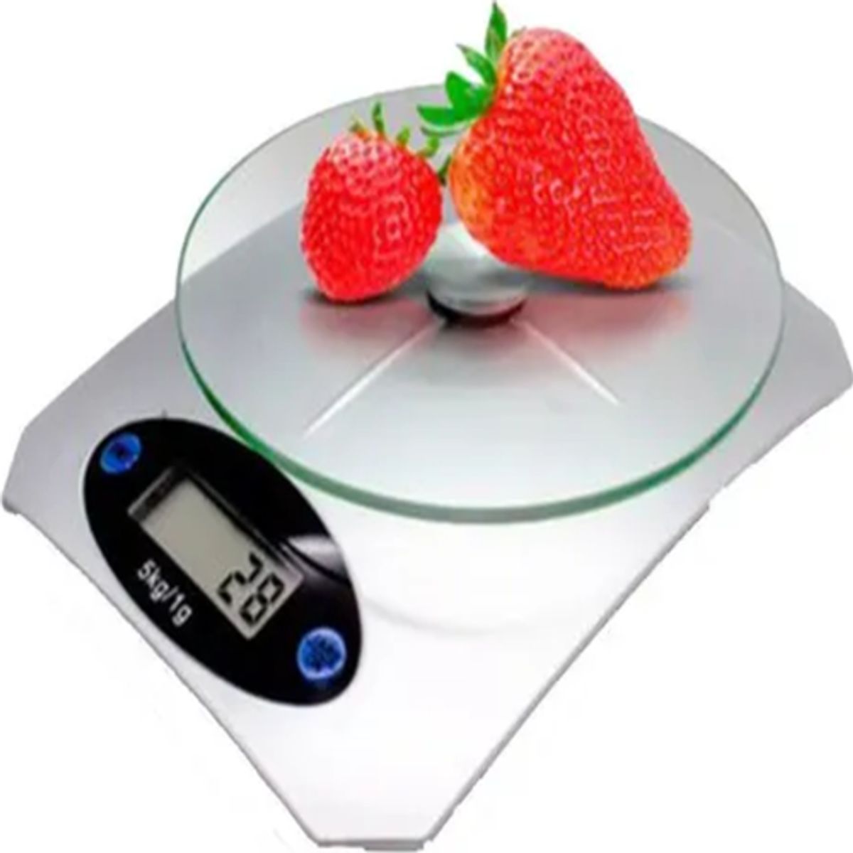 GENERICO - Pesa alimentos cocina digital 5kg color gris