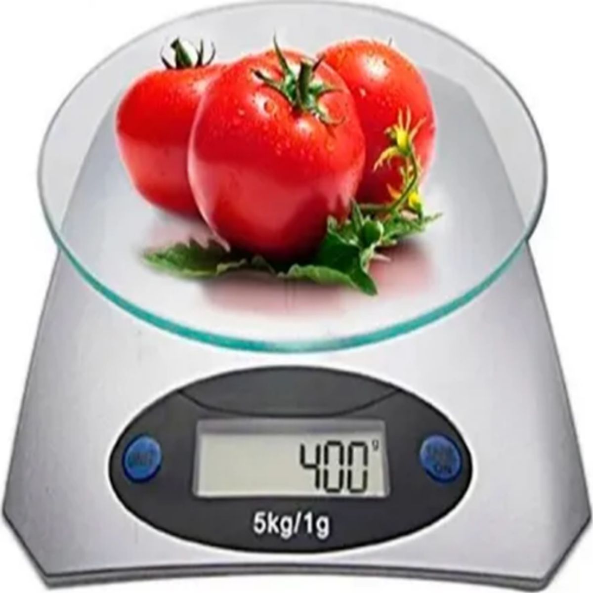 GENERICO - Balanza gramera acero inoxidable 5kg recargable