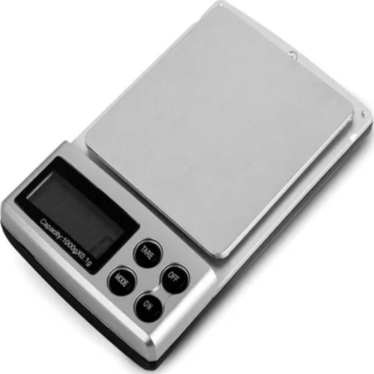 GENERICO - Balanza digital cocina 01g a 1kg Angelstock color plateado