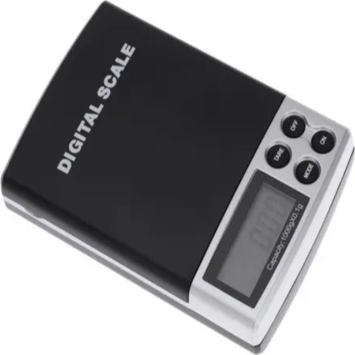 GENERICO - Balanza digital cocina 01g a 1kg Angelstock color plateado