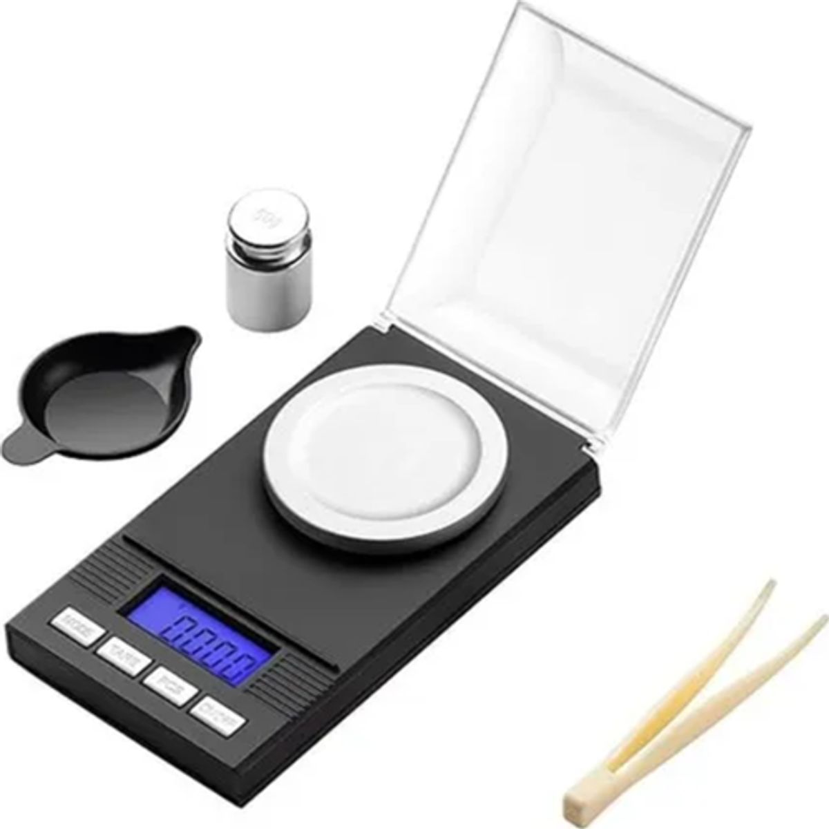 GENERICO - Báscula gramera alta precisión 0001g a 50g