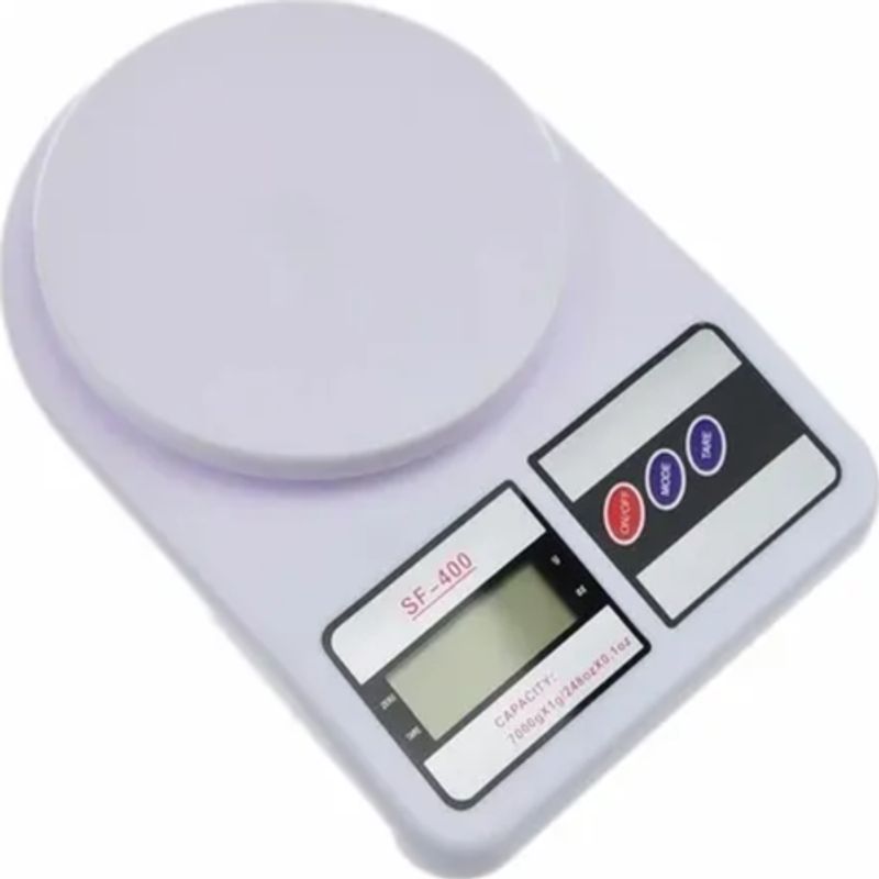 GENERICO - Balanza digital cocina comercio 10kg Pix color blanco