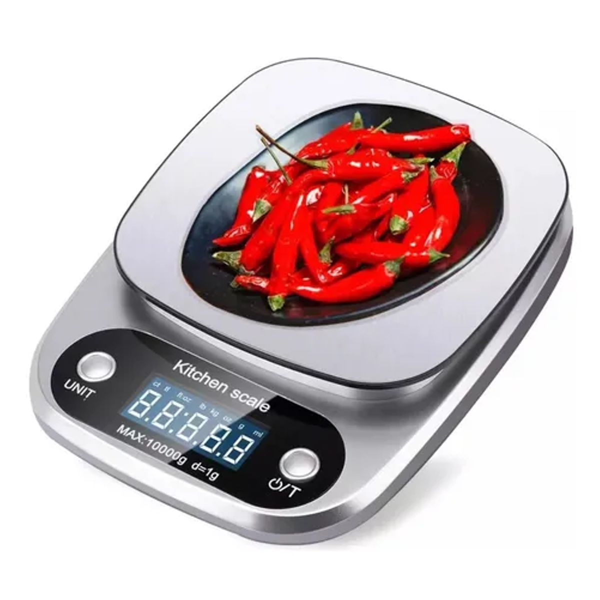 GENERICO - Balanza alimentos digital cocina 10kg