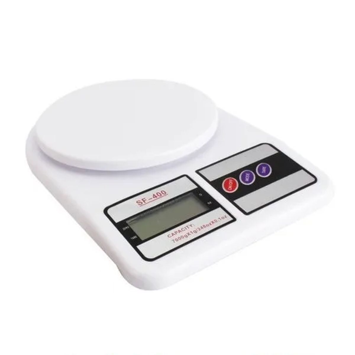 GENERICO - Pesa balanza cocina portátil hasta 7kg