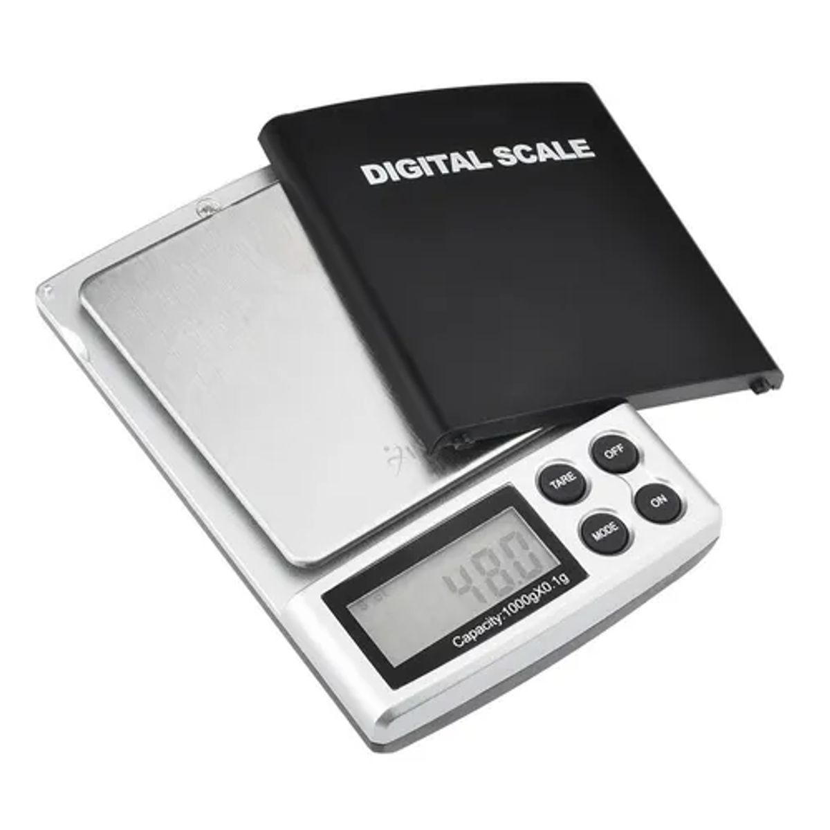 GENERICO - Mini pesa digital gramera 01g a 1000g Tecnocenter