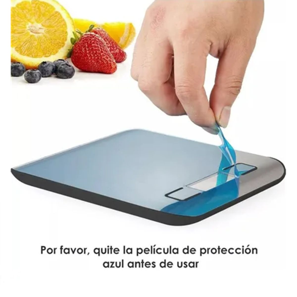 GENERICO - Pesa digital cocina acero inoxidable 5kg
