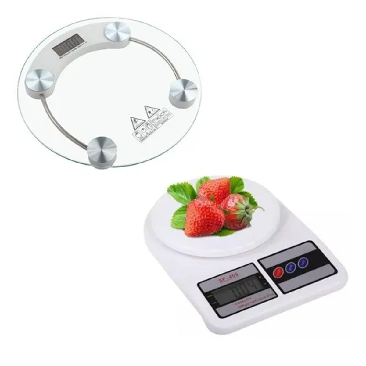 GENERICO - Balanza digital personas 180kg + cocina