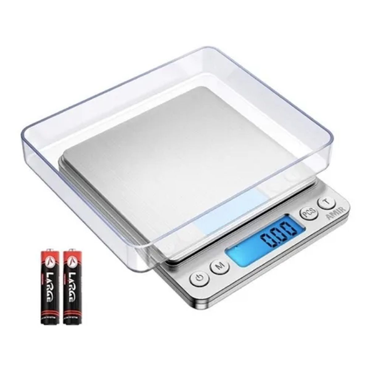 GENERICO - Balanza gramera cocina joyería 01g a 3000g