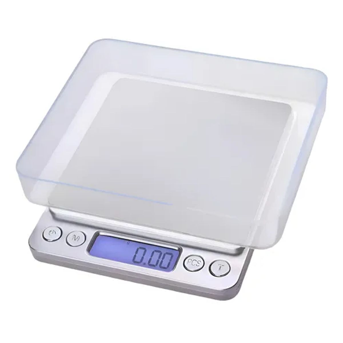GENERICO - Pesa gramera joyería cocina precisión 01g a 2000g