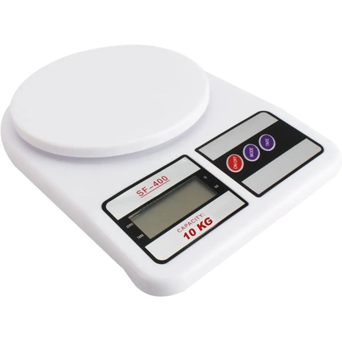GENERICO - Balanza digital cocina chef comercio 10kg color blanco