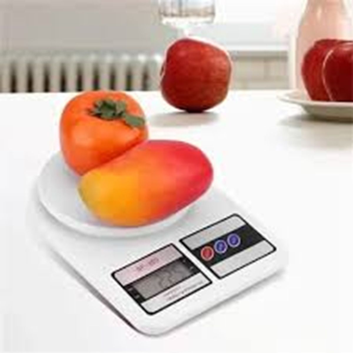 GENERICO - Balanza digital cocina sf-400 10kg color blanco