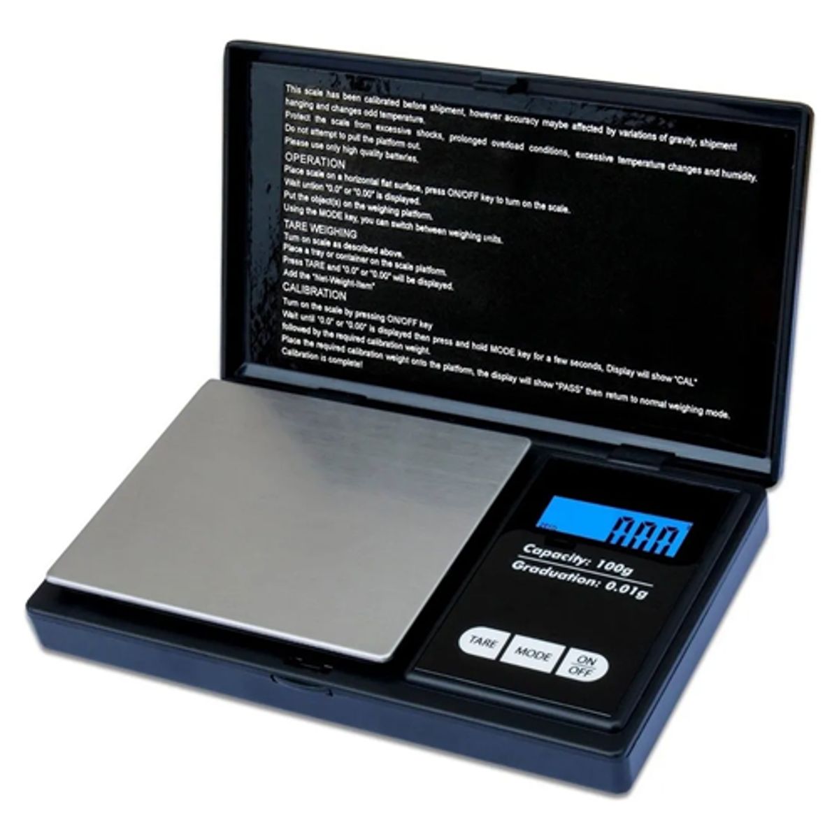 GENERICO - Pesa digital portátil 01g a 500g