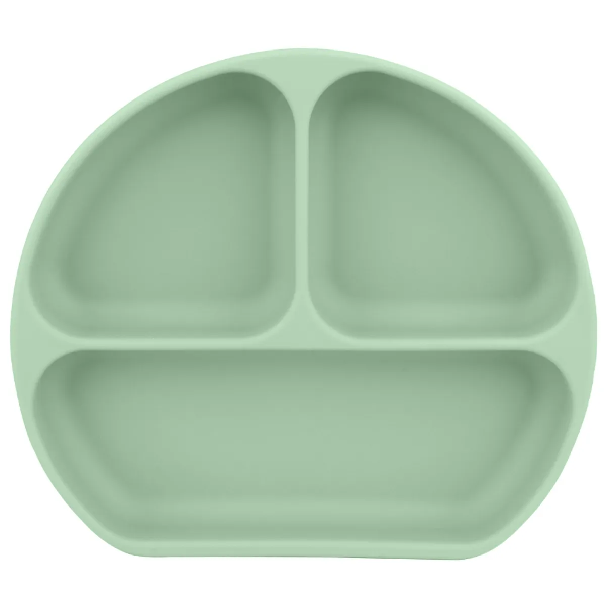 INFANTI - Plato Con Divisiones Verde Infanti