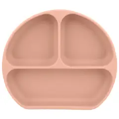 INFANTI - Plato Con Divisiones Terracota