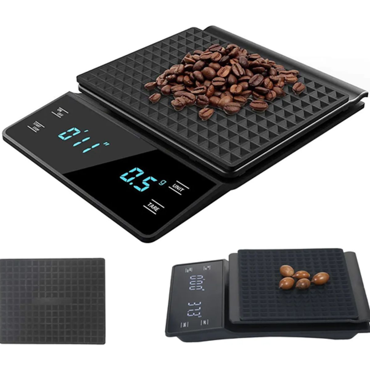 GENERICO - Báscula digital cocina con cronómetro