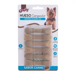 GOOFY - Snack Huesitos Control Sarro Perro 6 Und 108 Gr